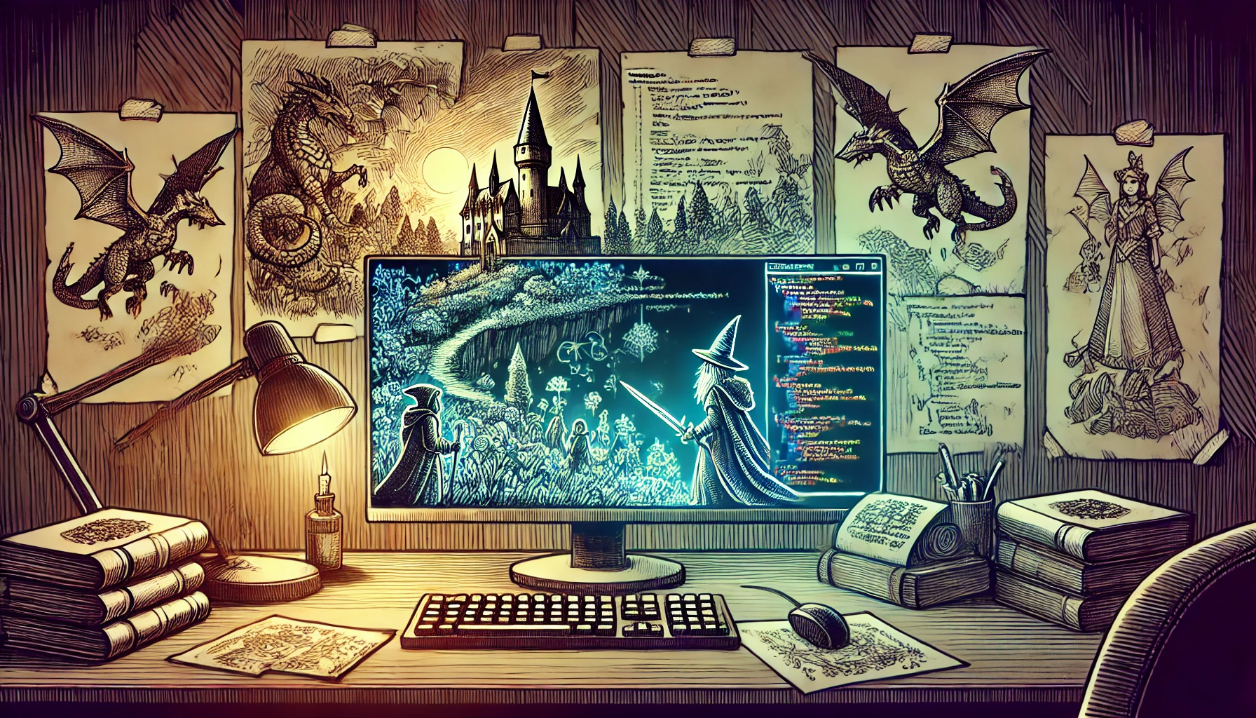 Recreating my favorite text-based internet game from the 90s